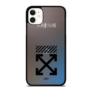 OFF WHITE TRAVIS SCOTT iPhone 11 Case Cover
