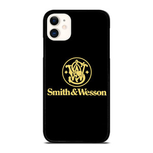 SMITH AND WESSON PISTOLS LOGO iPhone 11 Case Cover SMITH AND WESSON PISTOLS LOGO iPhone 11 Case Cover