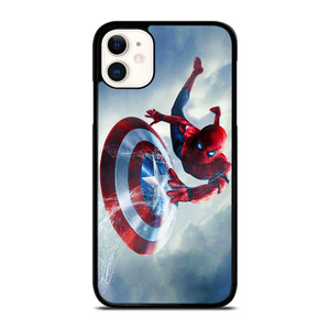 SPIDERMAN X CAPTAIN AMERICA iPhone 11 Case Cover