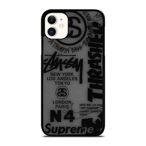 SUPREME STUSSY HYPEBEAST iPhone 11 Case Cover