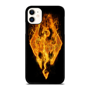 THE ELDER SCROLLS SKYRIM FIRE SIGN iPhone 11 Case Cover