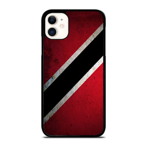 TRINIDAD AND TOBAGO TEXTURED FLAG iPhone 11 Case Cover