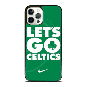 LETS GO BOSTON CELTICS NBA BASKETBALL iPhone 12 Pro Case Cover