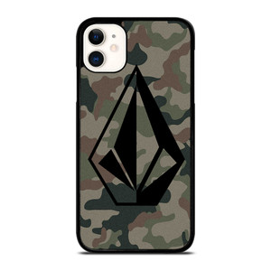 VOLCOM LOGO CAMO iPhone 11 Case Cover