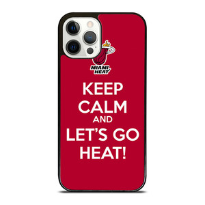 LETS GO MIAMI HEAT NBA BASKETBALL 3 iPhone 12 Pro Case Cover