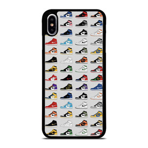 AIR JORDAN SHOES COLLAGE iPhone XS Max Case Cover