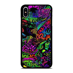 ALICE IN WONDERLAND TRIPPY PSYCHEDELIC iPhone XS Max Case Cover