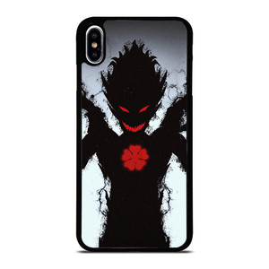 ASTA DEMON BLACK CLOVER LOGO iPhone XS Max Case Cover