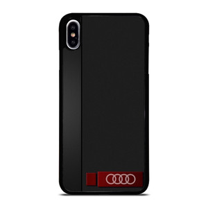 AUDI CAR CARBON LOGO iPhone XS Max Case Cover