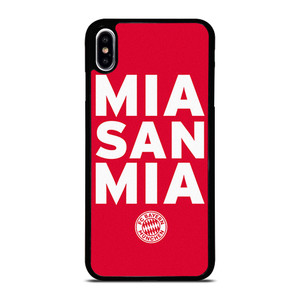 BAYERN MUNCHEN MIA SAN MIA 2 iPhone XS Max Case Cover