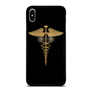 CADUCEUS MEDICAL SYMBOL iPhone XS Max Case Cover