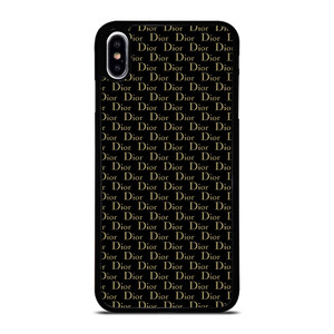 CHRISTIAN DIOR LOGO PATTERN iPhone XS Max Case Cover CHRISTIAN DIOR LOGO PATTERN iPhone XS Max Case Cover