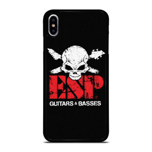 ESP GUITARS AND BASSES LOGO iPhone XS Max Case Cover