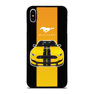 FORD MUSTANG YELLOW iPhone XS Max Case Cover