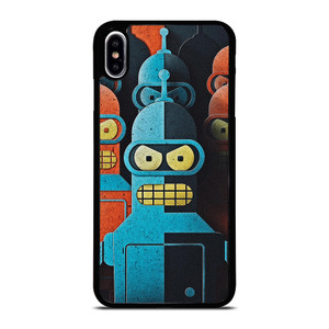 FUTURAMA BENDER ART iPhone XS Max Case Cover