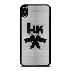 HECKLER AND KOCH PISTOLS LOGO iPhone XS Max Case Cover HECKLER AND KOCH PISTOLS LOGO iPhone XS Max Case Cover