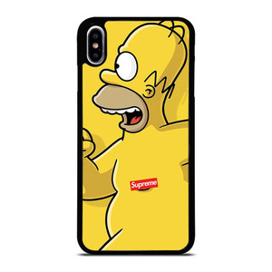 HOMER SIMPSONS CENSORED SUPREME iPhone XS Max Case Cover