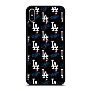 LOS ANGELES DODGERS BASEBALL PATTERN iPhone XS Max Case Cover LOS ANGELES DODGERS BASEBALL PATTERN iPhone XS Max Case Cover