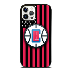 LOS ANGELES CLIPPERS NBA USA FLAG iPhone 12 Pro Case Cover LOS ANGELES CLIPPERS NBA USA FLAG iPhone 12 Pro Case Cover