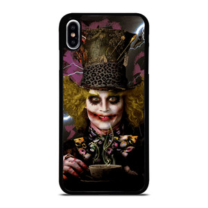 MAD HATTER ALICE IN WONDERLAND MOVIES iPhone XS Max Case Cover MAD HATTER ALICE IN WONDERLAND MOVIES iPhone XS Max Case Cover