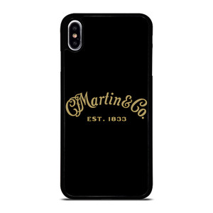 MARTIN AND CO GUITAR LOGO iPhone XS Max Case Cover