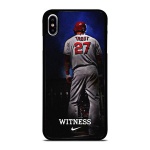 MIKE TROUT LOS ANGELES ANGELS MLB 2 iPhone XS Max Case Cover MIKE TROUT LOS ANGELES ANGELS MLB 2 iPhone XS Max Case Cover
