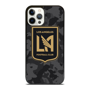 LOS ANGELES FC MLS BLACK CAMO iPhone 12 Pro Case Cover