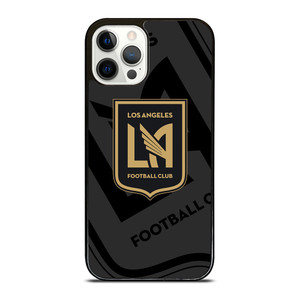 LOS ANGELES FC MLS BLACK iPhone 12 Pro Case Cover
