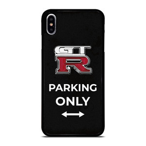NISSAN GTR PARKING ONLY iPhone XS Max Case Cover