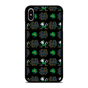 NOTRE DAME FIGNTING IRISH PATTERN iPhone XS Max Case Cover