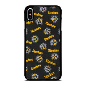 PITTSBURGH STEELERS FOOTBALL PATTERN iPhone XS Max Case Cover PITTSBURGH STEELERS FOOTBALL PATTERN iPhone XS Max Case Cover