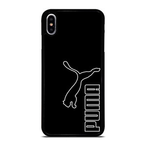 PUMA LOGO BLACK iPhone XS Max Case Cover