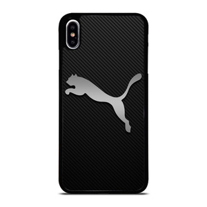PUMA LOGO CARBON iPhone XS Max Case Cover