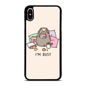 PUSHEEN BUSY CAT iPhone XS Max Case Cover