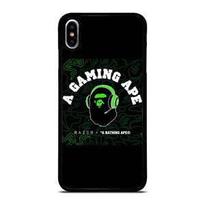 RAZER X BAPE A GAMING APE iPhone XS Max Case Cover