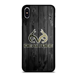 REALTREE WOODEN LOGO iPhone XS Max Case Cover