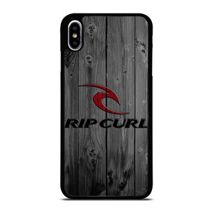 RIP CURL SURFING WOODEN LOGO iPhone XS Max Case Cover