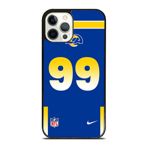LOS ANGELES RAMS AARON DONALD 99 NFL NIKE iPhone 12 Pro Case Cover LOS ANGELES RAMS AARON DONALD 99 NFL NIKE iPhone 12 Pro Case Cover
