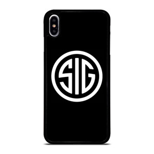 SIG SAUER FIREARMS LOGO iPhone XS Max Case Cover