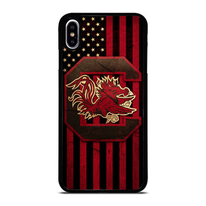 SOUTH CAROLINA GAMECOCKS FOOTBALL FLAG iPhone XS Max Case Cover