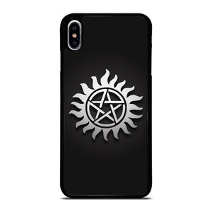 SUPERNATURAL METAL LOGO iPhone XS Max Case Cover