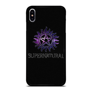 SUPERNATURAL MOVIES LOGO iPhone XS Max Case Cover