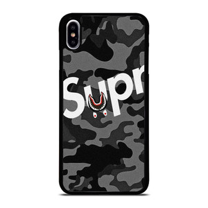 SUPREME BAPE SHARK iPhone XS Max Case Cover