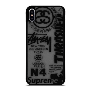 SUPREME STUSSY HYPEBEAST iPhone XS Max Case Cover