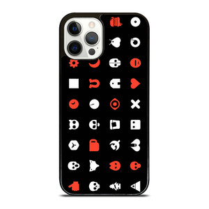 LOVE DEATH AND ROBOTS PATTERN iPhone 12 Pro Case Cover