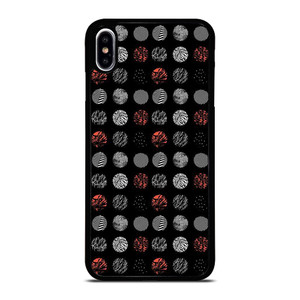 TWENTY ONE PILOTS BLURRYFACE PATTERN iPhone XS Max Case Cover