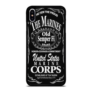 UNITED STATES US MARINE CORPS iPhone XS Max Case Cover