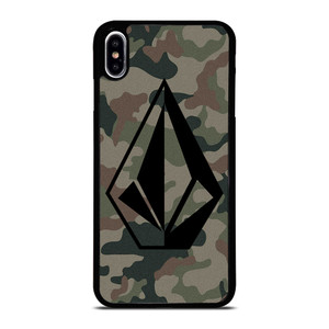 VOLCOM LOGO CAMO iPhone XS Max Case Cover