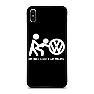 VW VOLKSWAGEN GAS OR ASS iPhone XS Max Case Cover