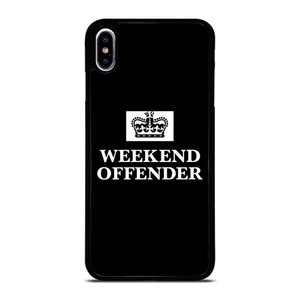 WEEKEND OFFENDER LOGO iPhone XS Max Case Cover